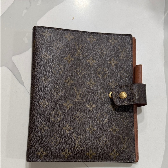 Louis Vuitton Brown and Gold Men's Organizer - Picture 2 of 5